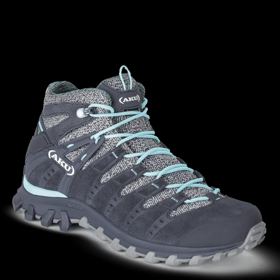 Alterra Lite Mid GTX - Anthracite/Light Blue