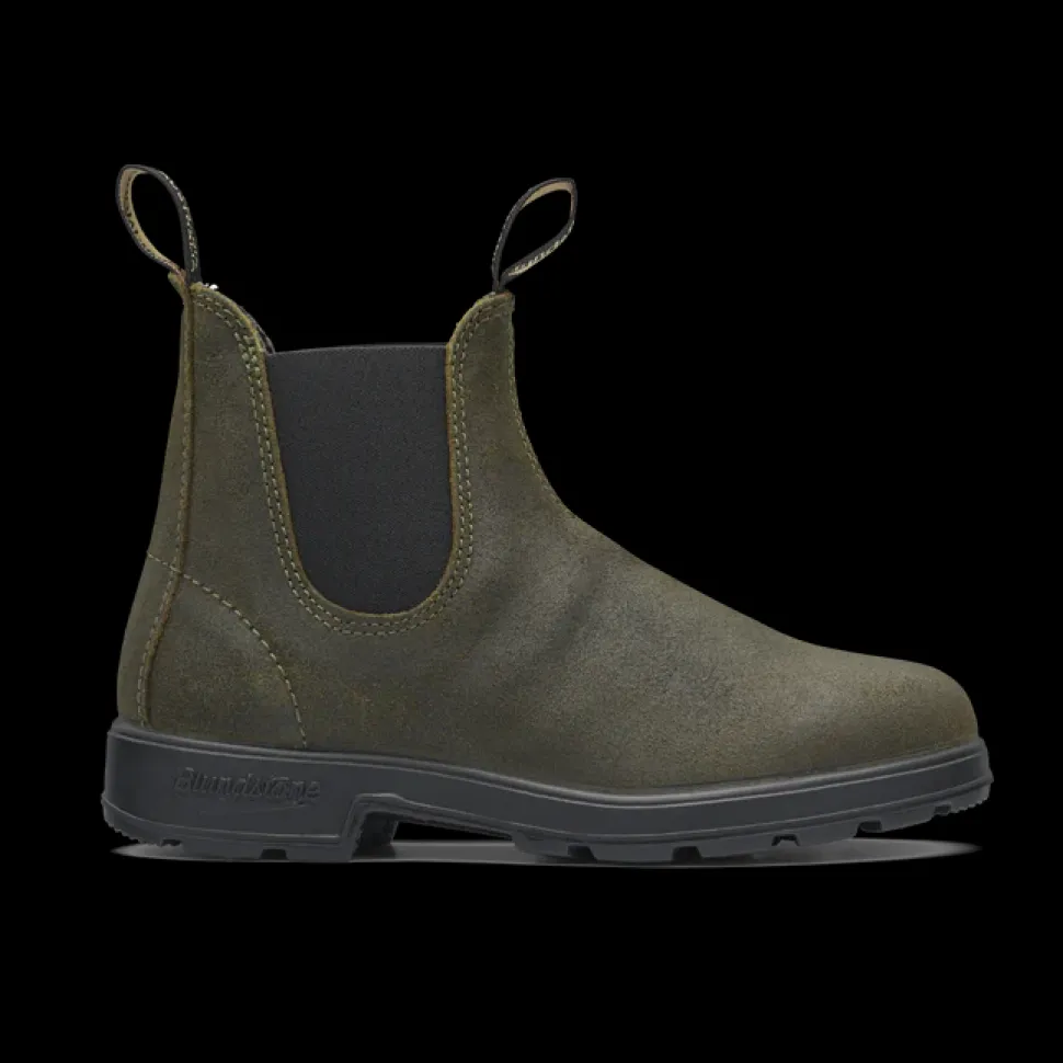 Blundstone 1615 - Original Dark Olive Waxy Suede