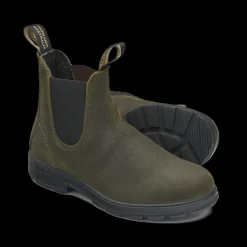 Blundstone 1615 - Original Dark Olive Waxy Suede