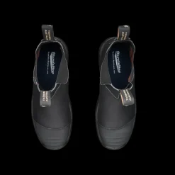 Blundstone 168 - Work & Safety Boot Black with Toe Cap