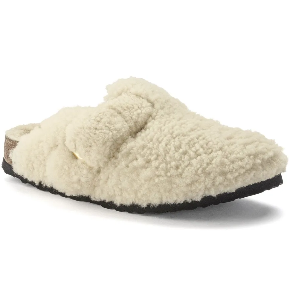 Boston Big Buckle Teddy - Eggshell