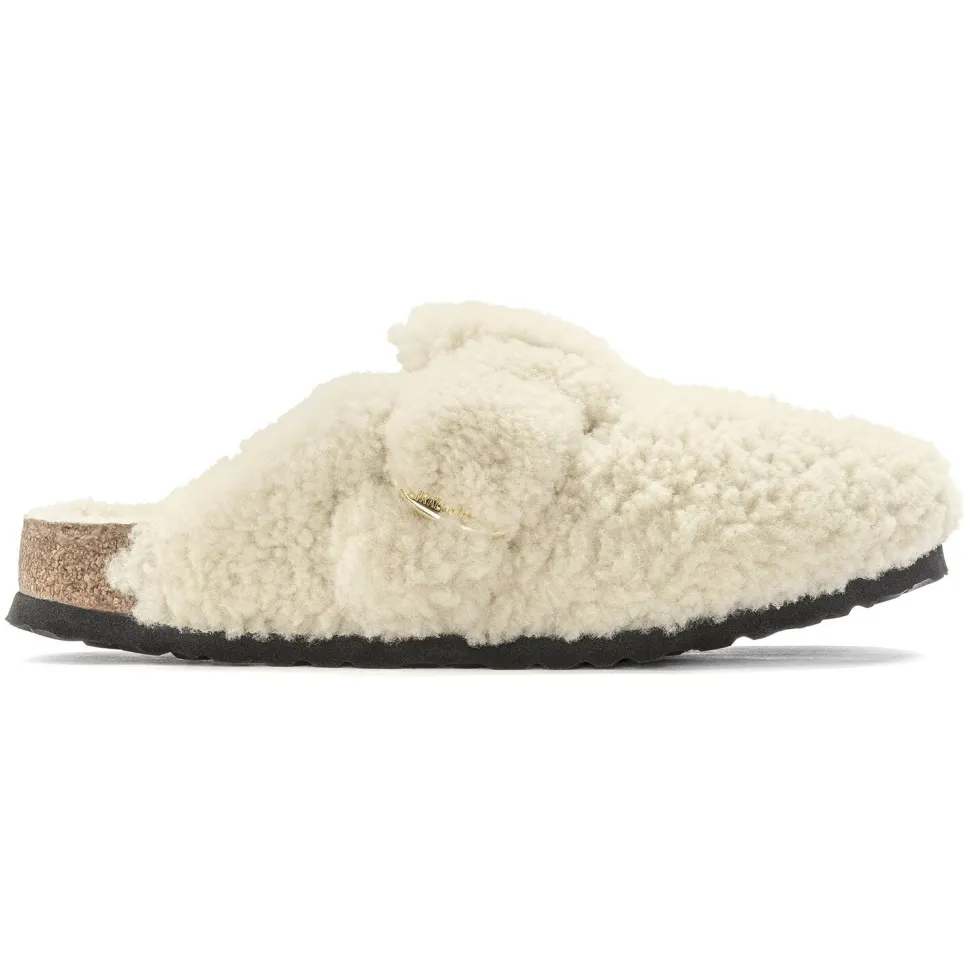 Boston Big Buckle Teddy - Eggshell