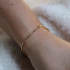 Box Chain Bracelet - Gold