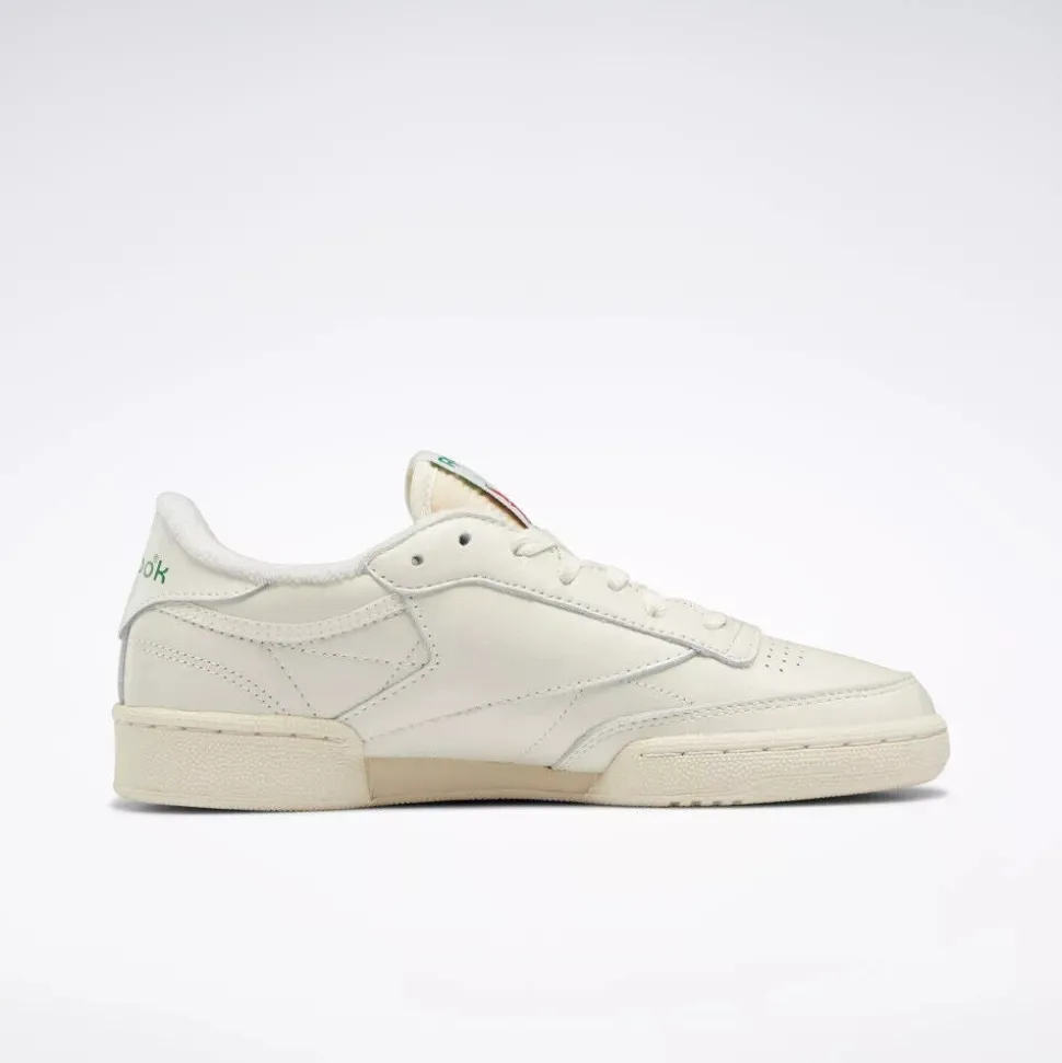 Club C 85 Vintage - Chalk/Alabaster/Glen Green