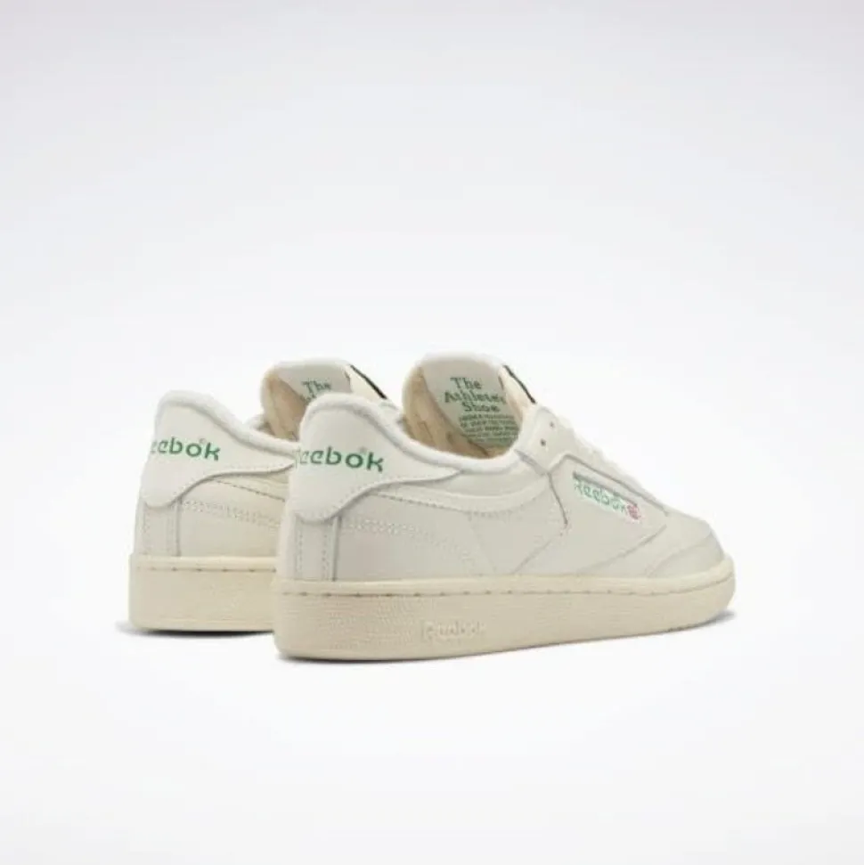 Club C 85 Vintage - Chalk/Alabaster/Glen Green