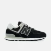574 Core - Black with White