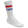 Cotton Crew Stripe - White