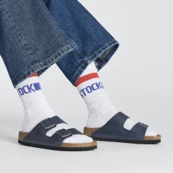 Cotton Crew Stripe - White