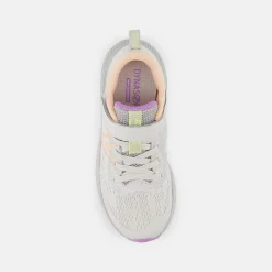 DynaSoft Nitrel v5 Bungee Lace - Grey Matter with Guava Ice