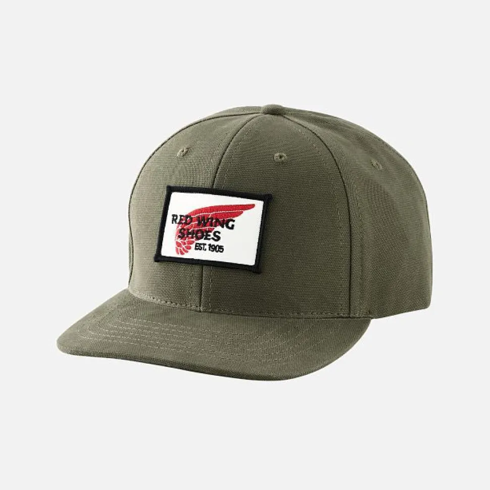 Embroidered Logo Ball Cap - Green