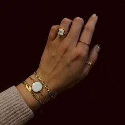 EVERLY Twist Herringbone Bracelet