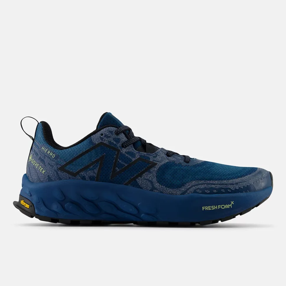 Fresh Foam X Hierro v8 Gore-Tex - Deep Sea with Black