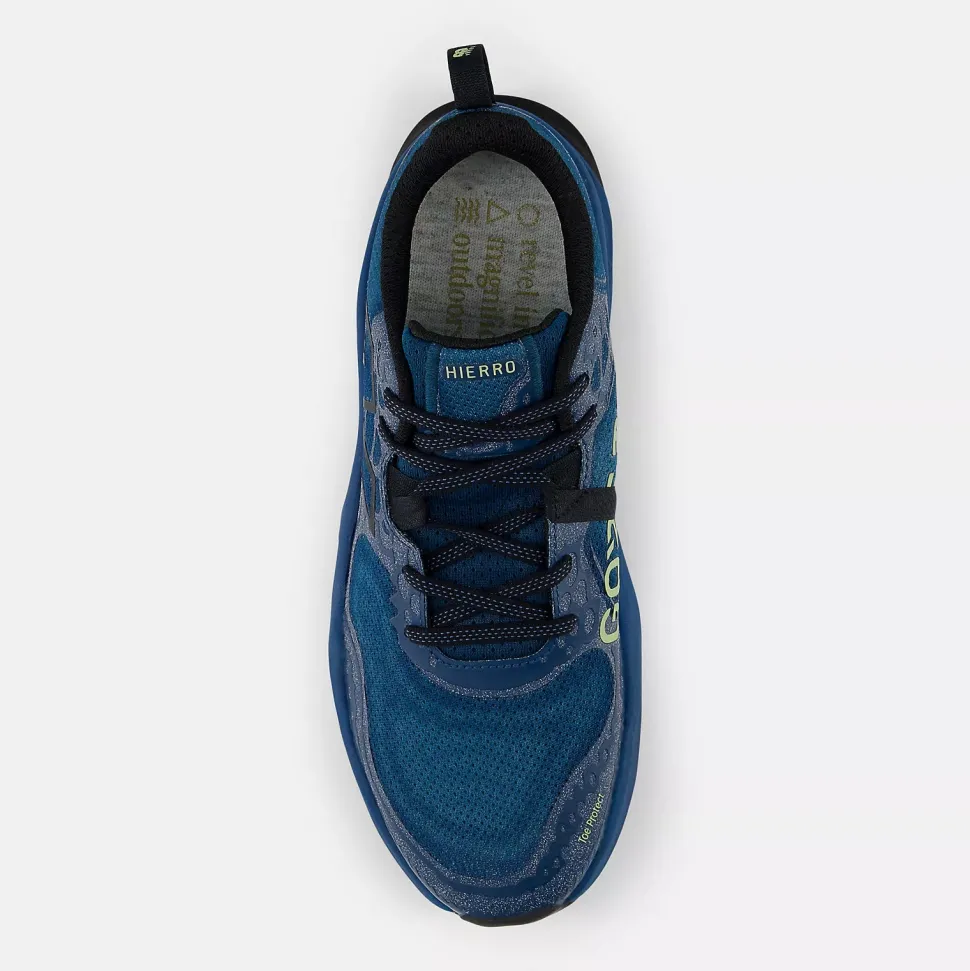 Fresh Foam X Hierro v8 Gore-Tex - Deep Sea with Black