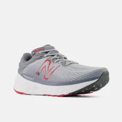 Fresh Foam X 840v1 - Aluminum Grey with True Red