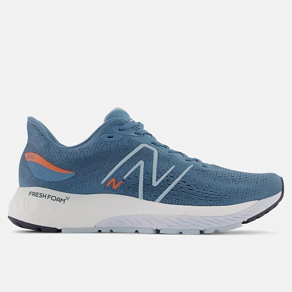 Fresh Foam X 880v12 - Spring Tide with Vibrant Orange
