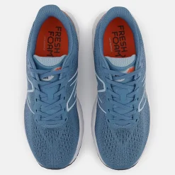 Fresh Foam X 880v12 - Spring Tide with Vibrant Orange