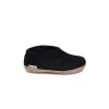 Junior Shoe with Leather Sole - Charcoal