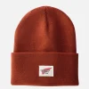Knit Beanie - Rust