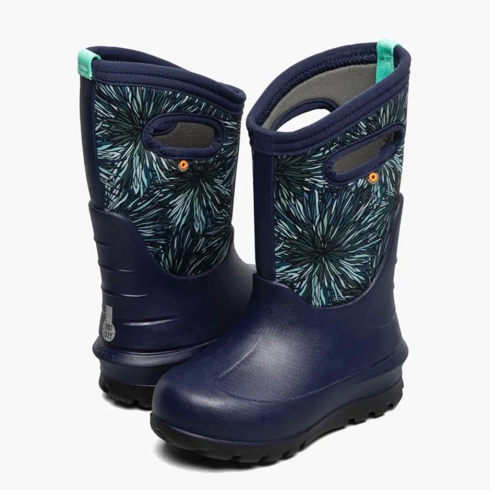 Neo-Classi Firework Floral - Navy Multi