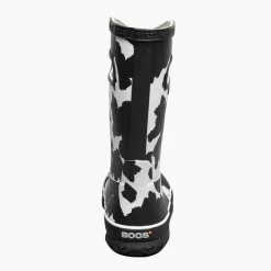 Rainboot Cow - Black and White