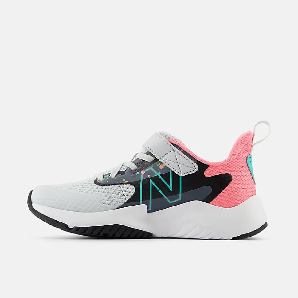 Rave Run v2 - Quarts Grey with Ultra Pink
