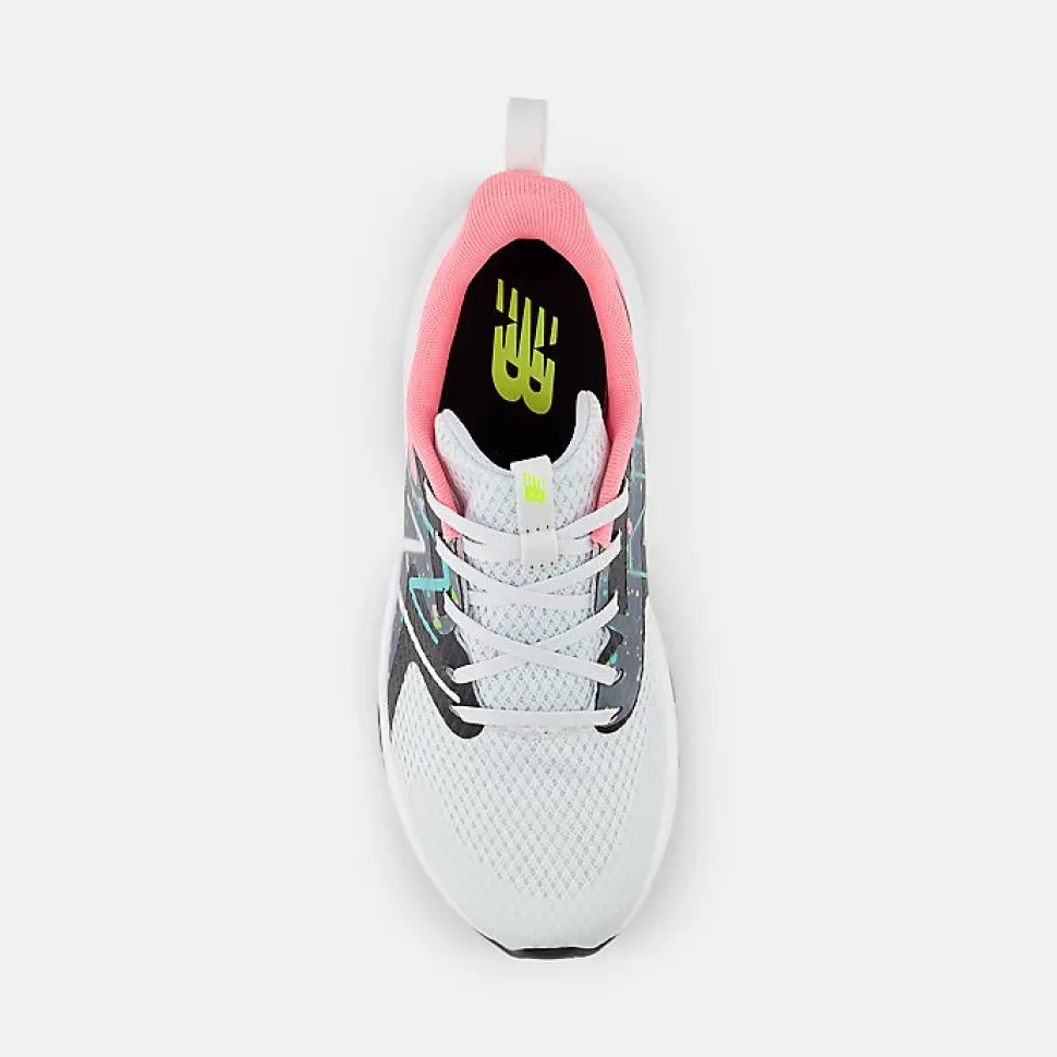 Rave Run v2 - Quartz Grey with Ultra Pink