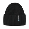 Ridge Cuff Knit Toque - Black