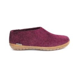 Shoe with Honey Rubber - Cranberry
