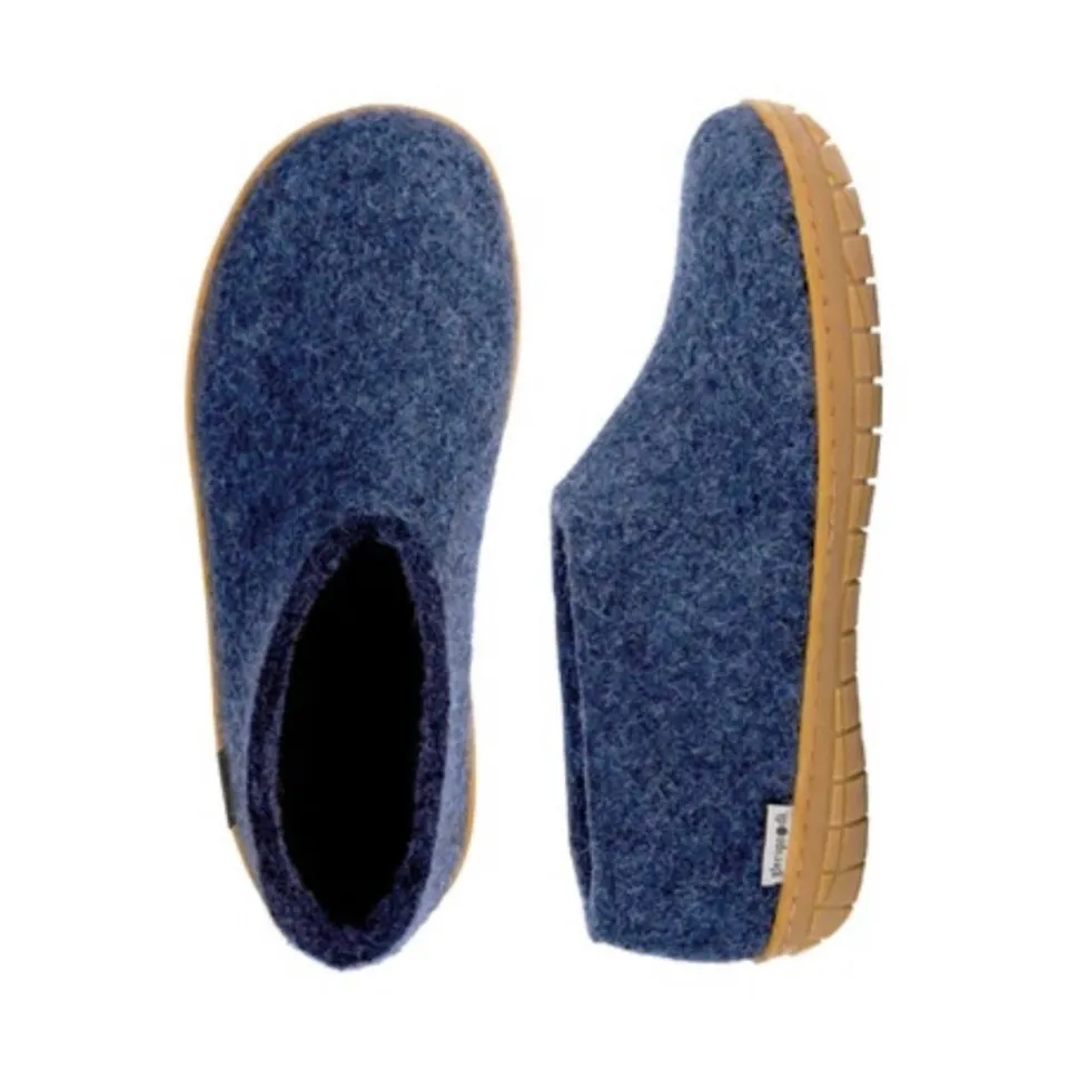 Shoe with Honey Rubber - Denim