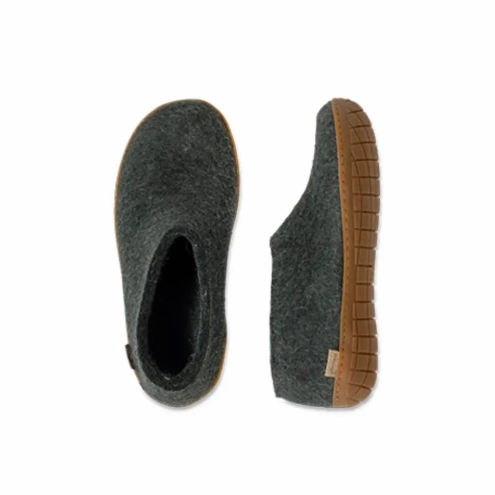 Shoe with Honey Rubber - Forest
