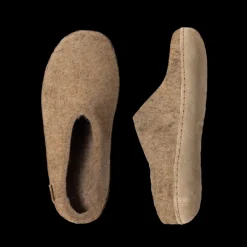 Slip-on with Leather Sole - Sand