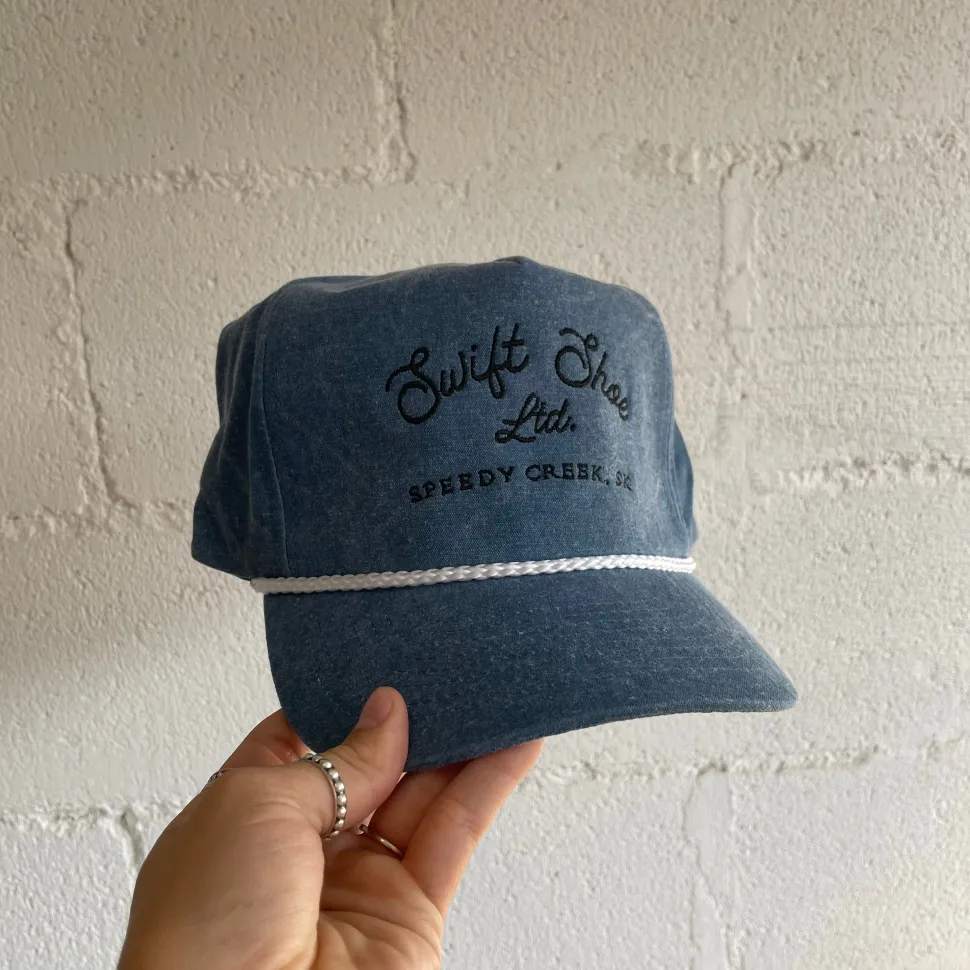Speedy Creek Trucker Hat - Blue/Black