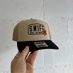 Tiger Lily Hat - Beige/Black