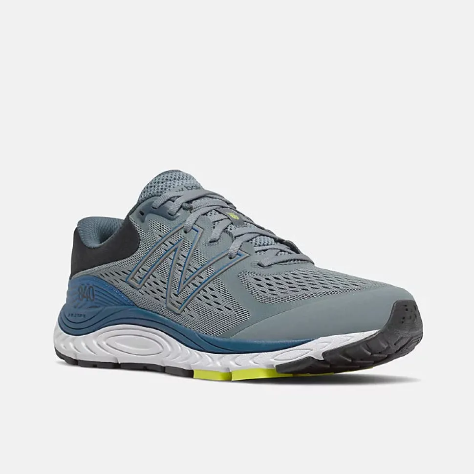 840v5 - Ocean Grey with Oxygen Blue