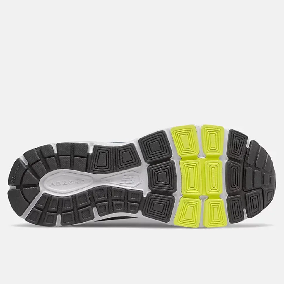 840v5 - Ocean Grey with Oxygen Blue