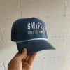 Wheat Trucker Hat - Blue