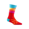 Women's Boot Sock - Red
