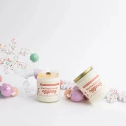 Wood Wick Jar Candle 8 oz - You Had Me at Eggnog